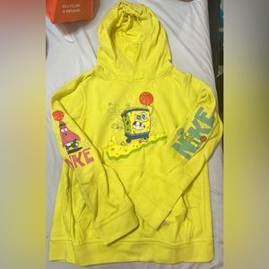 Limited edition boys SpongeBob/Kyrie hoodie size Medium
